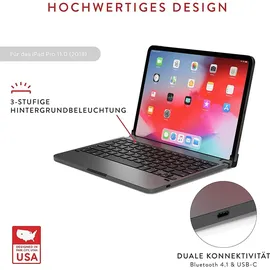Brydge Bluetooth Tastatur DE für 11" space grau