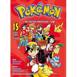 Pokémon - Die ersten Abenteuer: Gold Silber und Kristall Band 15 als eBook Download von Hidenori Kusaka