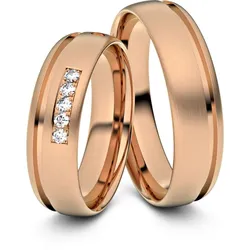 Trauringe Halle 585er Rotgold - 9271
