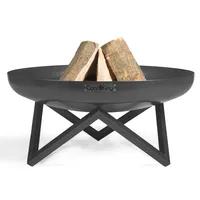 GMD Living Feuerschale SANTIAGO in Schwarz | Gr.: Ø 60 cm
