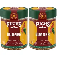 Fuchs Gewürzzubereitung, Burger, 70 g (Packung mit 2)