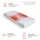 Aileenstore 7 Zonen Ortho Gelschaum 100 x 200 cm H2/H3