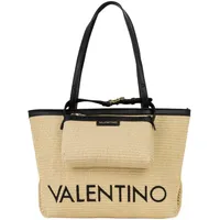 Valentino Maiam Shopper Baumwolle/Synthetik Beige/Black