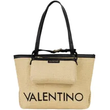 Valentino Maiam Shopper Baumwolle/Synthetik Beige/Black