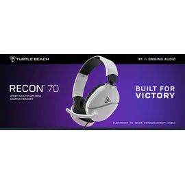 Turtle Beach Recon 70 Gaming-Headset für PlayStation, Weiß