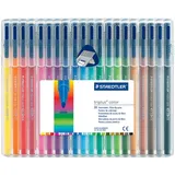 Staedtler Fasermaler triplus color 20 St. Mehrfarbig