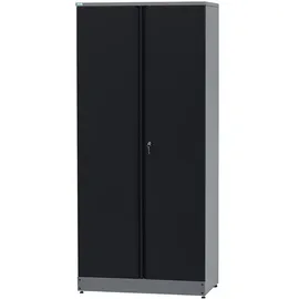 KÜPPER Hochschrank Stahlblech 91x204x53 cm ultramarinblau