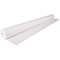 Clairefontaine 395701C Rolle Kraftpapier (ideal für Trockentechnicken, 10 x 1 m, 60 g) weiß
