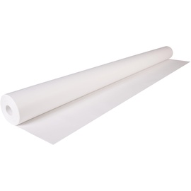 Clairefontaine 395701C Rolle Kraftpapier (ideal für Trockentechnicken, 10 x 1 m, 60 g) weiß