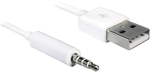 Delock Apple iPad/iPhone/iPod Anschlusskabel [1x USB 2.0 Stecker A - 1x Klinkenstecker 3.5 mm] 1.00m