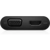Dell 470-ABRY DA200 Adapter (USB-C-auf-HDMI/VGA/Ethernet/USB 3.0)