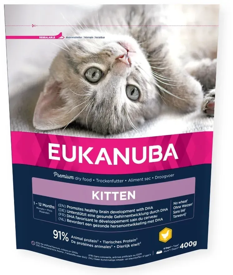 EUKANUBA Kitten Healthy Start Rich in Chicken 400g