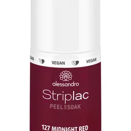 Alessandro Striplac Peel or Soak 127 midnight red 8 ml