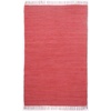 Teppich Happy Cotton | handgewebt | Farbe: rot | 160x230 cm