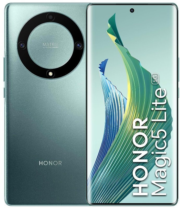 Honor Magic5 Lite Smartphone (128 GB Speicherplatz) grün