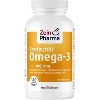 ZeinPharma Omega-3 Seefischöl 1000 mg Softgel-Kapseln 140 St.