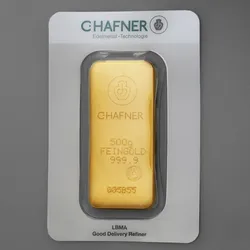 Goldbarren 500g C.HAFNER - Gussform