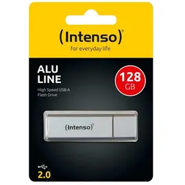 Intenso Alu Line 128 GB silber USB 2.0
