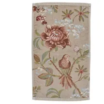 Pip Studio Secret Garden Gästehandtuch 30 x 50 cm khaki