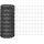 vidaXL Eurozaun 25 x 0,8 m Grau/Stahl