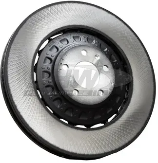 SHW PERFORMANCE Bremsscheibe afl45005 Vorderachse links glatt 400mm 38mm für Audi