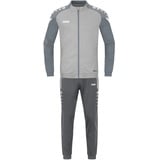 Jako Kinder Trainingsanzug Polyester Performance Soft Grey/Steingrau, 140