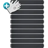 Gardebruk Beeteinfassung 40er-Set Schwarz