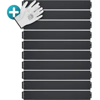 Gardebruk Beeteinfassung 40er-Set Schwarz