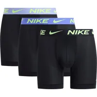 Nike Boxershorts unifarben schwarz/rosa S 3er Pack