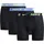 Nike Boxershorts unifarben schwarz/rosa S 3er Pack