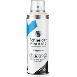 Schneider Paint-It 030 Supreme DIY Acrylspray Sprühfarbe grau