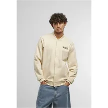 Mister Tee Los Angeles EMB Heavy Tonal College Jacket - Beige