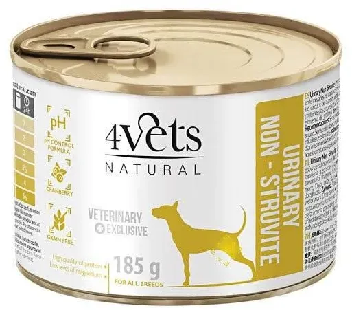 4 Vets Hund Urinary Non-struvite 185g (Rabatt für Stammkunden 3%)