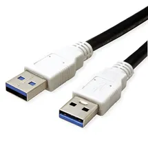 Bachmann USB Kabel A/A 3 m Schwarz