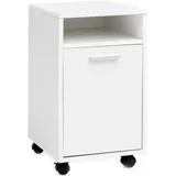 Wohnling WL5.928 Rollcontainer 33 x 38 x 60 cm weiß
