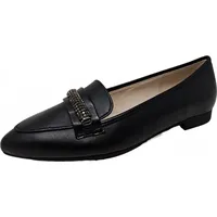 Gabor Slipper in schwarz/altsilber | Gr.: 4,5