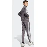 Adidas Sportswear Trainingsanzug »J 3S TIBERIO TS«, (2 tlg.) adidas Sportswear Grey Strata / White / Powder Yellow