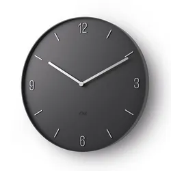 ZACK Wanduhr PREVO 30 cm schwarz
