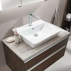 Laguna Connect Air Keramik-Aufsatzwaschtisch##mit Ideal Plus Beschichtung WTA080521