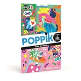 Poppik Mosaikposter Be Happy