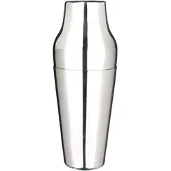 Cocktailshaker / French Shaker, Messing, Silber überzogen - 700ml - Cocktail Shaker 700ml