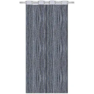 arsvita Fadenvorhang Metall-Optik 140x250cm silber