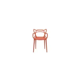 Kartell Masters Stuhl Orange Rost, 2er-Satz