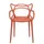 Kartell Masters Stuhl Orange Rost, 2er-Satz