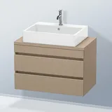 Duravit DuraStyle Waschtischunterschrank, 2 Auszüge, DS530707575