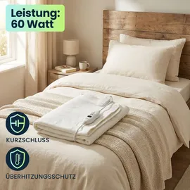 Nedis PEBL110CWT1 Heizdecke 150 x 80 cm Weiß