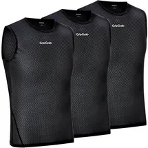 GripGrab Ultralight Mesh Ärmelloses Baselayer Schwarz S