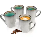 sänger Kaffeetasse 0,3 l Blau 4 St.
