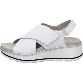 ARA Damen Sapporo Sandale, Weiß 050843, 42 EU Weit
