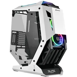 Sharkoon ELITE SHARK CA700 Tower ATX mATX, Mini-ITX), PC Gehäuse, Weiss, Schwarz